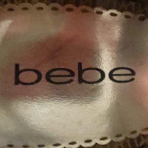 HOTT🔥Bebe stiletto, platform shoes. Khaki Size 9M 6” heels- - Picture 4 of 4